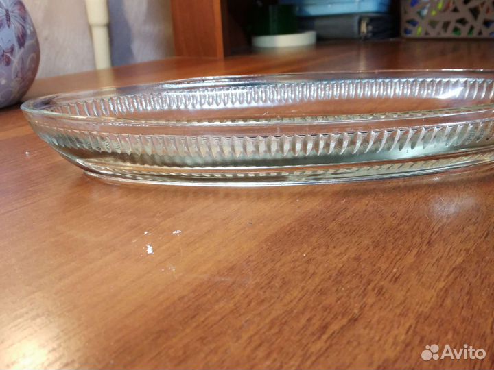Селедочница стеклянная СССР