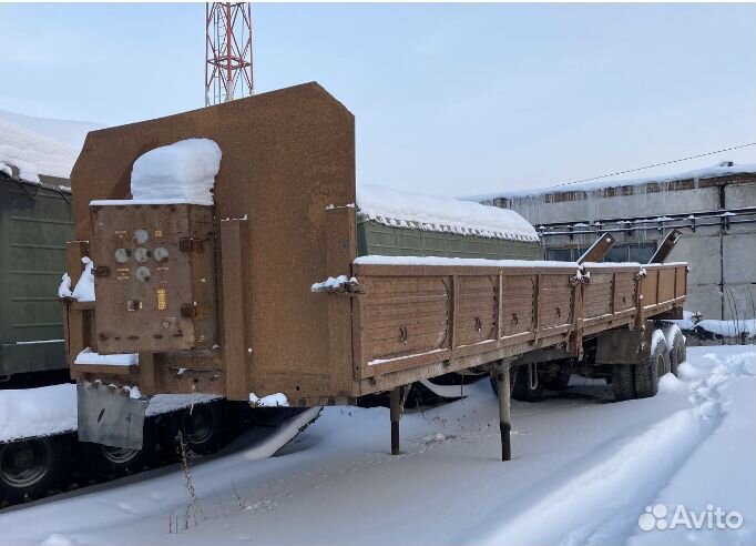 Полуприцеп бортовой ОДАЗ 9370, 1997