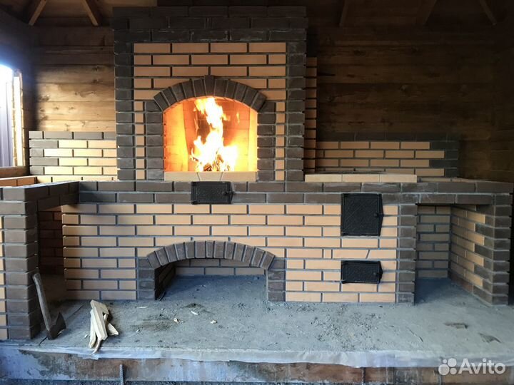 Чистка, Кладка, Ремонт, : труб, печей, каминов