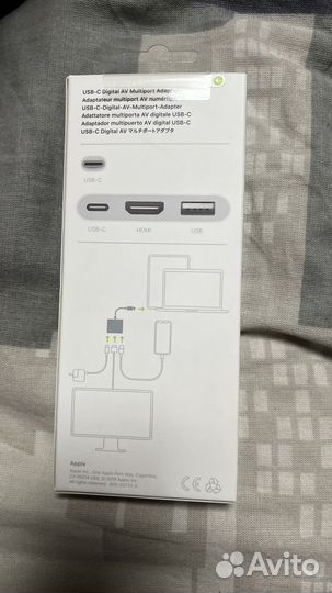 Адаптер (переходник) Apple USB Type-C Digital AV