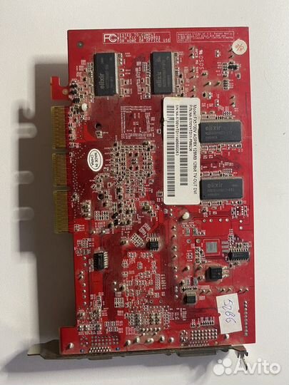 Видеокарта FX5700V AGP8X 128MB 128bit
