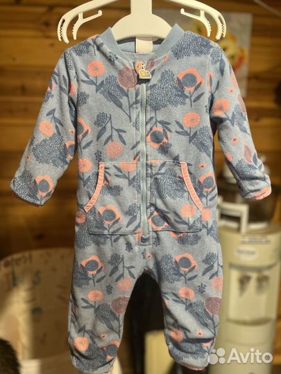 Флисовый комбинезон