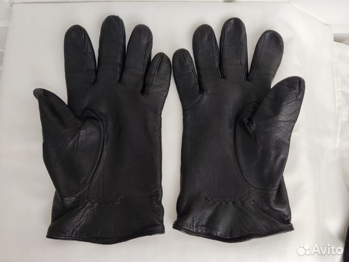 Мужские перчатки натуральная кожа, р. М
