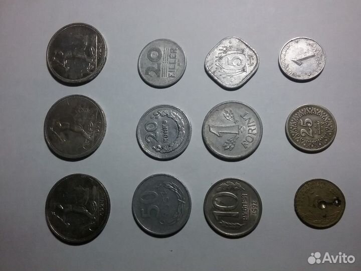 Монеты СССР, России, иностранные