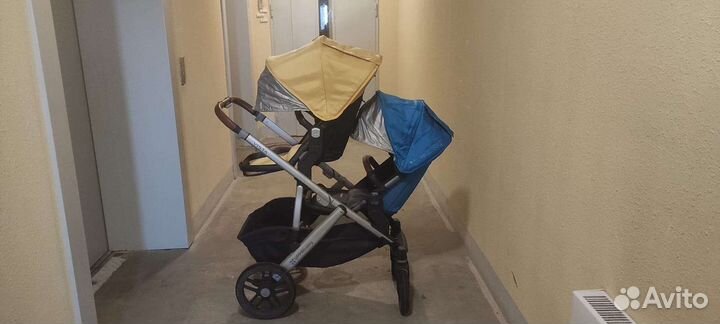 Коляска для двойни 2в1 uppababy vista