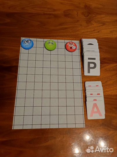 Магнитная доска с буквами