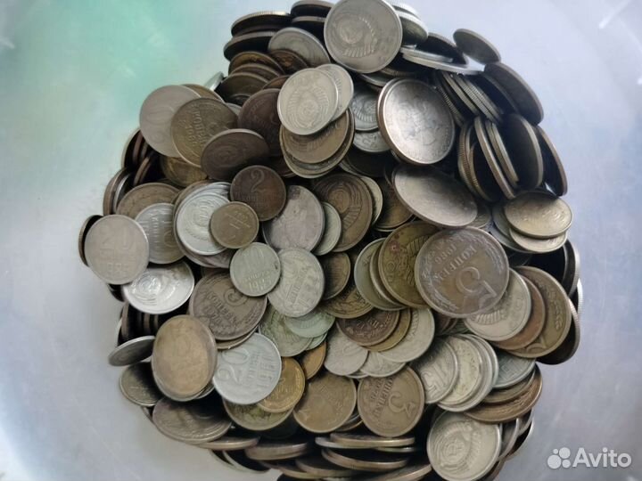 Монеты СССР весом