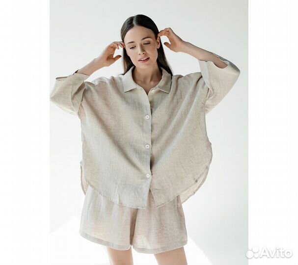 Пижама GoodNight Organic Soul 40-44р, бежевый