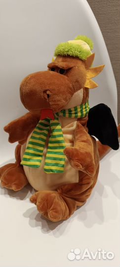 Игрушка-мешок дракон для подарка