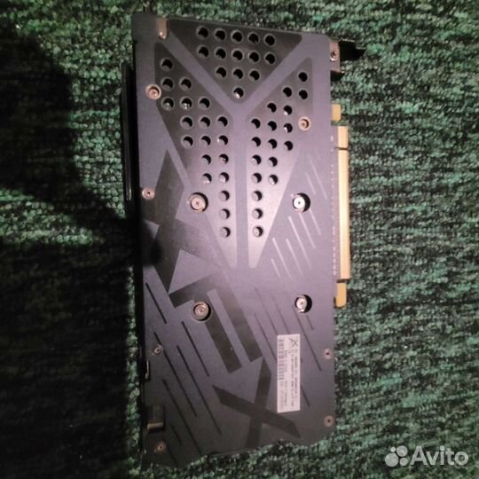 Видеокарта radeon rx580 8gb на запчасти