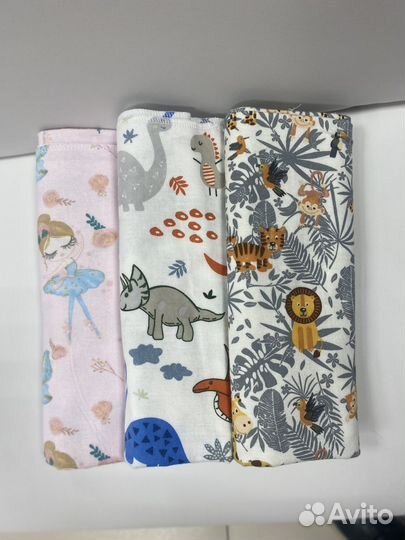 Пеленки детские фланелевые