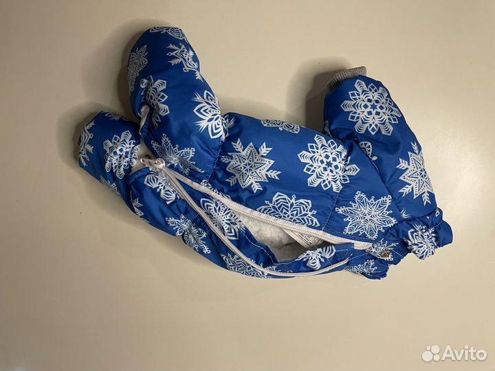 Комбинезон для маленькой собаки зима
