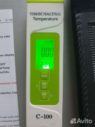 Тестер качества воды С-100