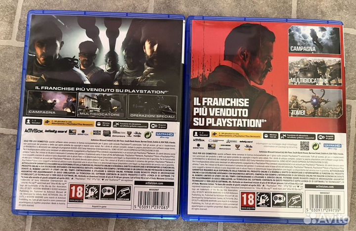 Call of duty modern warfare 2 и 3 для PS5