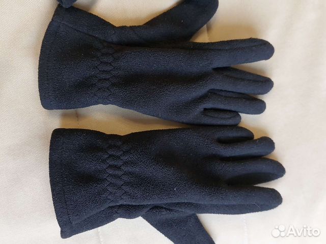 Перчатки детские флис 6-7лет