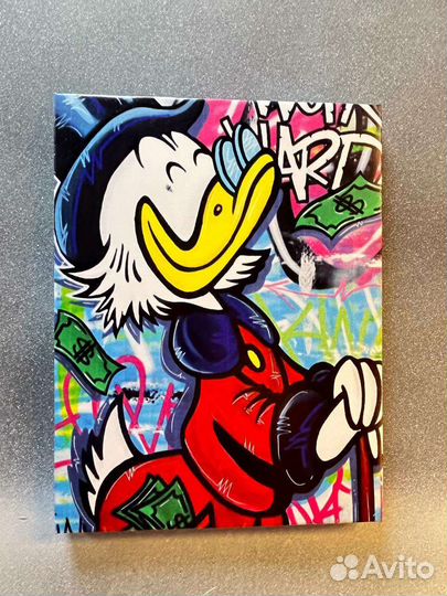 Новая картина Дональд 30 на 40 см