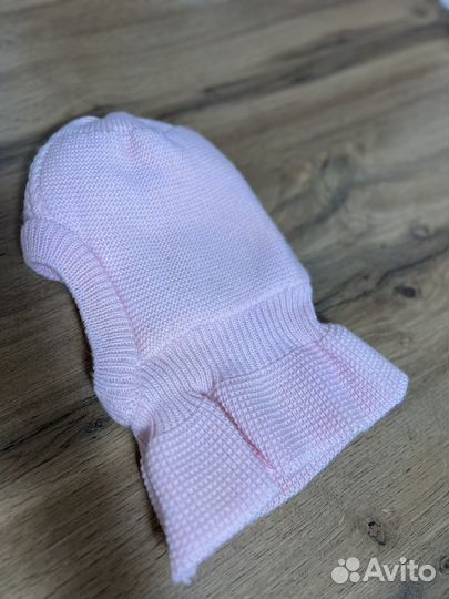 Шапка шлем для девочки
