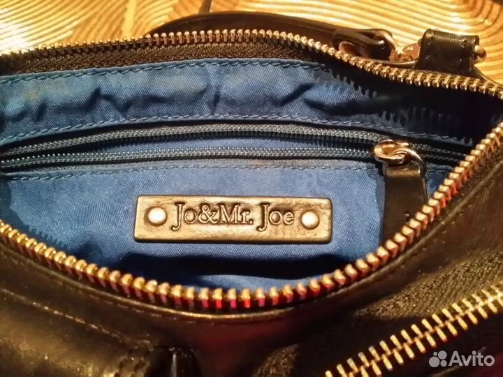 Кожаная сумка Кроссбоди Jo and Mr. Joe