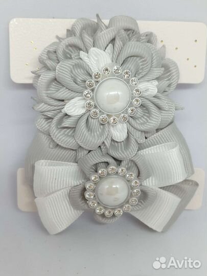 Школьный бант, резинка, нарядная, девочке