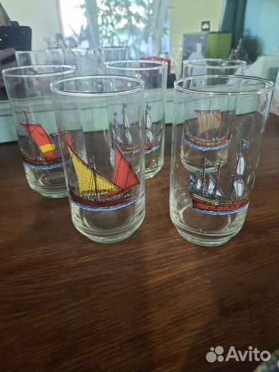 Фужеры хрустальные СССР