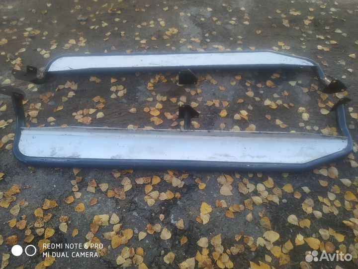 Подножки пороги боковые ниссан террано 2