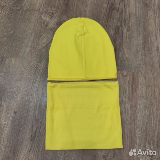 Комплект: шапка+снуд,новая,46-50 И 50-54 И 54-58