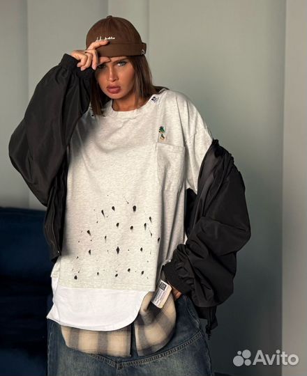 Maison mihara оверсайз футболка