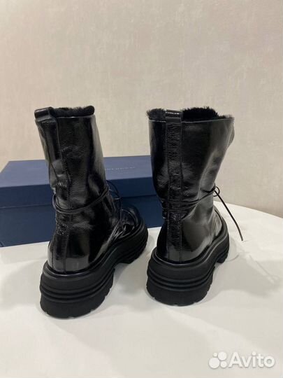 Principe di Bologna Ботинки Naplak Nero 37 размер