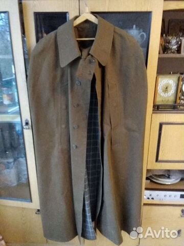 Офицерский плащ накидка СССР