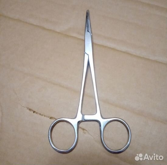 Щипцы-зажим рыболовный изогнутые