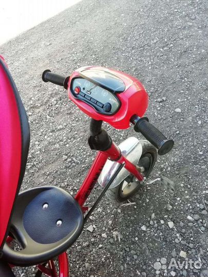 Велосипед коляска с ручкой
