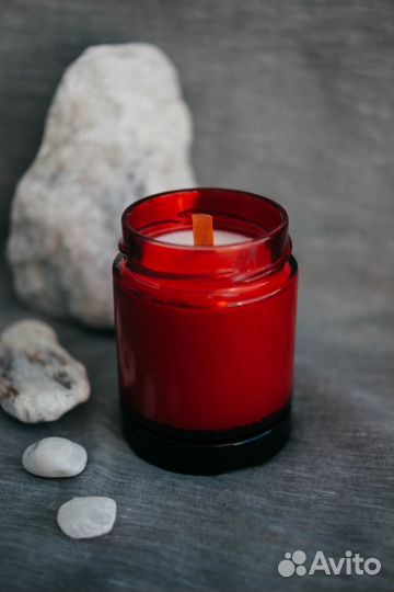 Ароматическая свеча ручной работы