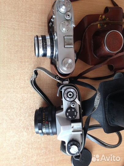 Плёночные фотоаппараты: Зенит TTL и фэд3