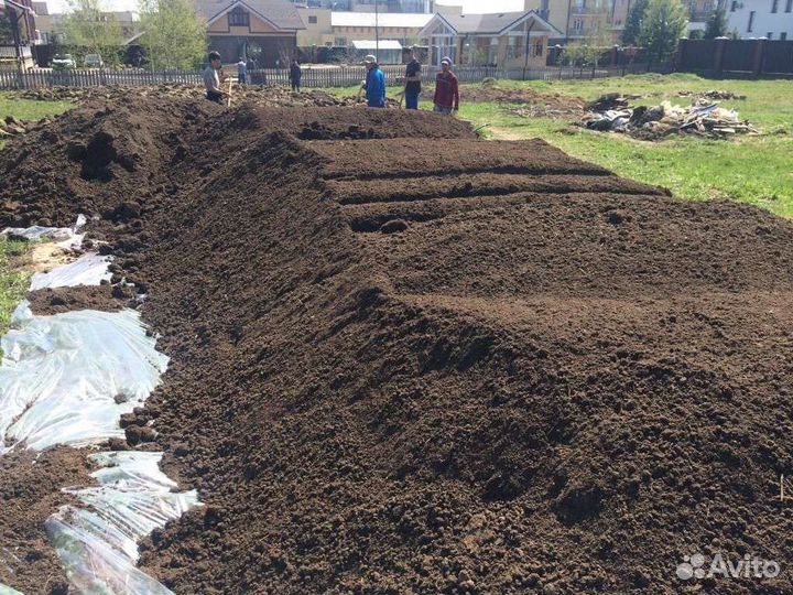 Плодородный грунт для грядок, газона, теплицы