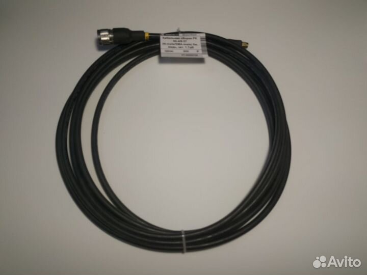 Кабельная сборка рк 50-4/8-37 (N-male/SMA-male) 5м