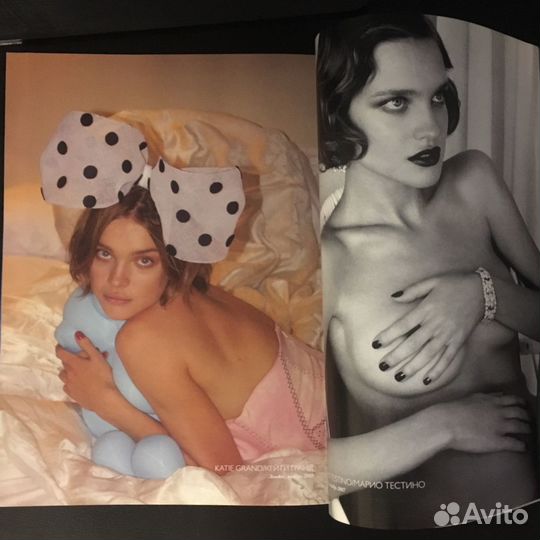 Журнал Vogue март 2008 с Водяновой