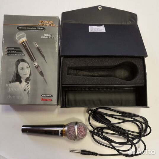 Микрофон динамический DM - 60 Германия, для вокала