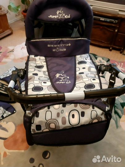 Детская коляска-трансформер Bebetto Super Kid