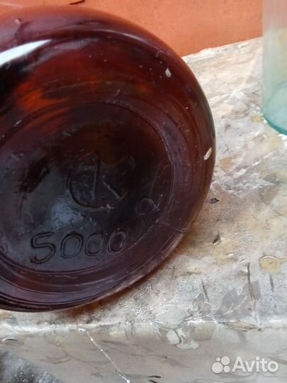 Стеклянные бутыли СССР