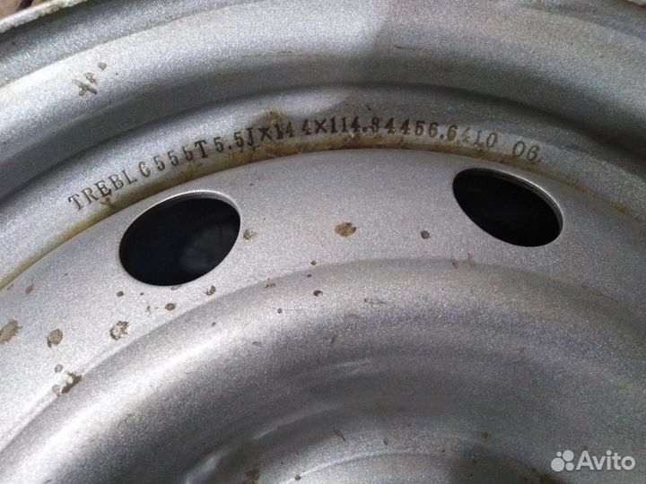 Диски штамповки r14