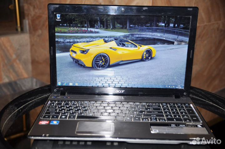 Классный ноутбук Acer 5551G 4ядра