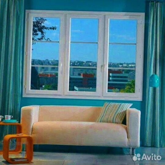 Пластиковое окно с установкой