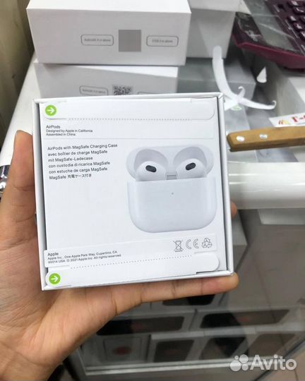 Беспроводные наушники airpods 3 lighting