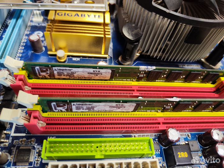 2 комплекта мать,проц,память 775