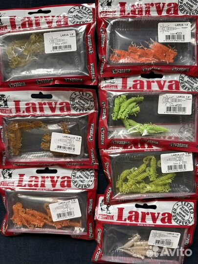 Силиконовая приманка Larva