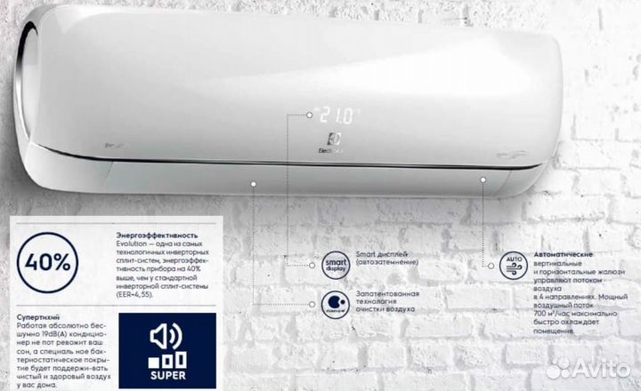 Кондиционер Electrolux Evolution Super DC Inverter