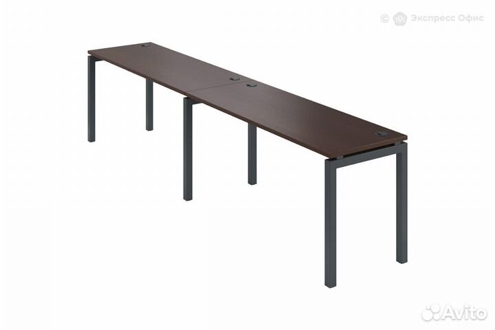 Стол-бенч линейный на 2 рабочих места Арго амбл-00