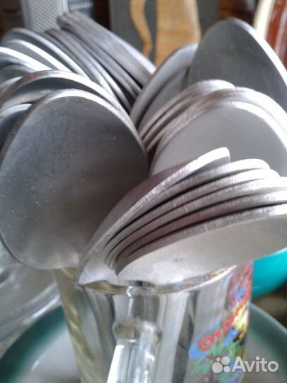 Ложки алюминиевые СССР вилки новые СССР