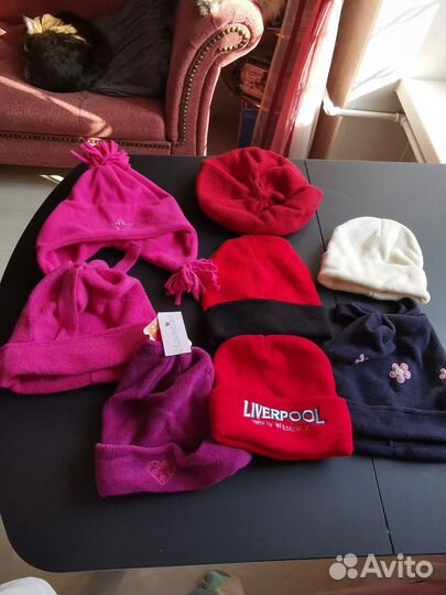 Шапки, перчатки и комплекты детские