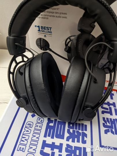 Игровые наушники Hyperx cloud alpha S Black